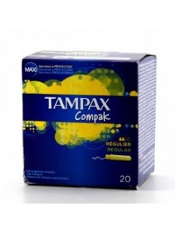 Tampax Compak Regular 22uds